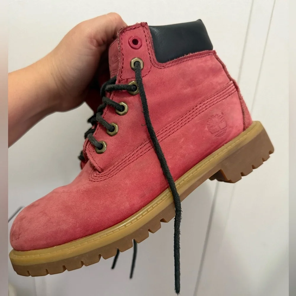 Timberland Cherry Lace-Up Boots - Picture 7 of 8